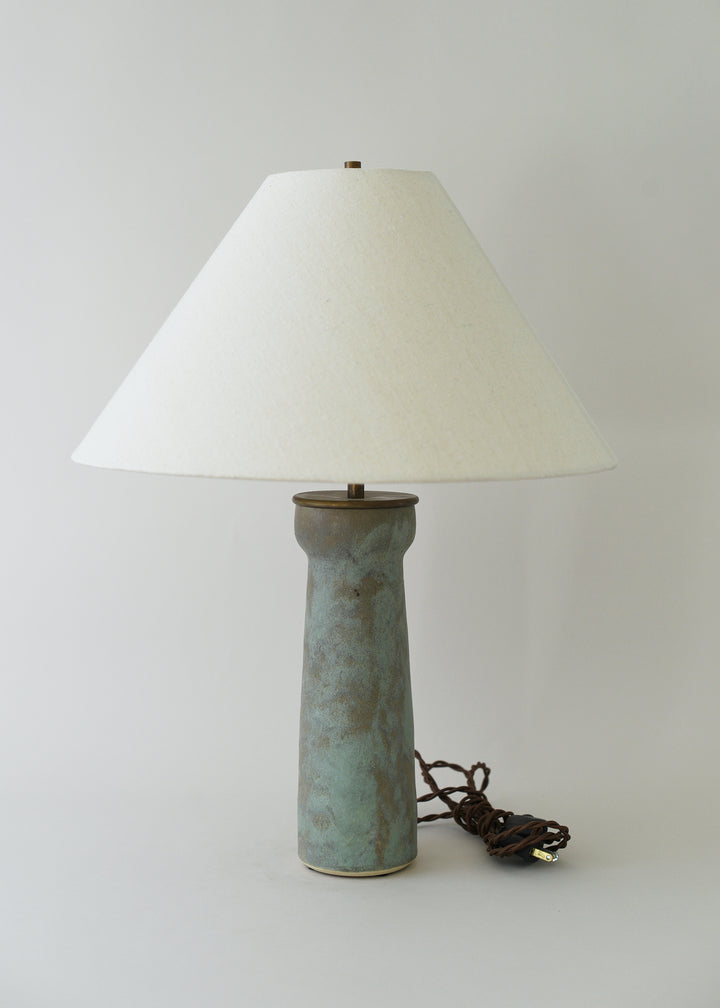 Lucretia Lamp in Mineral - Victoria Morris Pottery