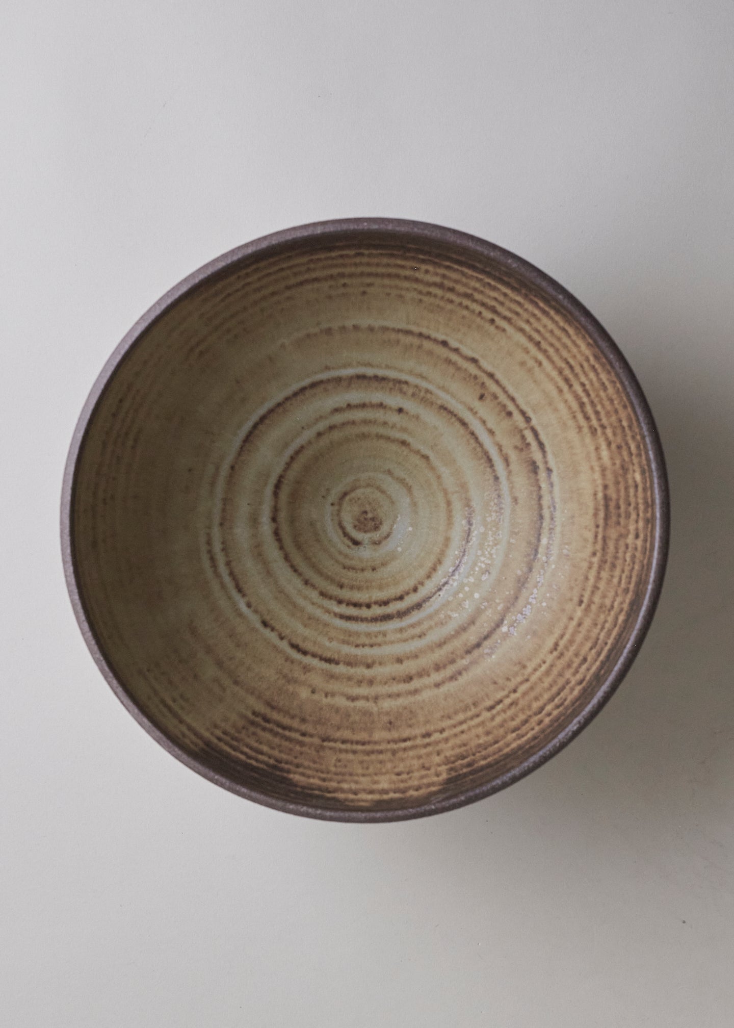 Lucy Bowl in Live Oak - Victoria Morris Pottery