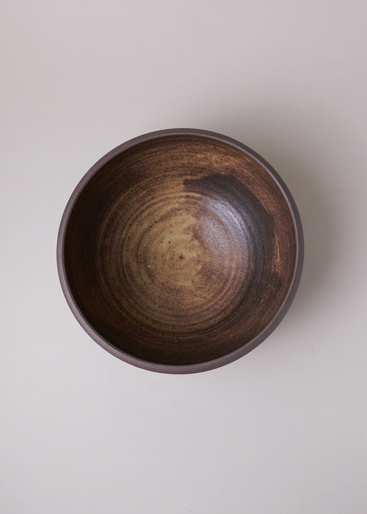 Medium Ledge Bowl in Live Oak - Victoria Morris Pottery