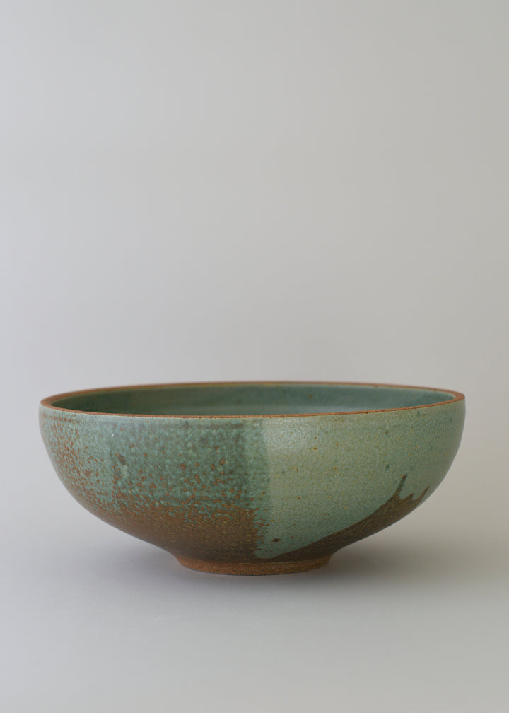 Lucy Series Bowl in Copper Green - Victoria Morris Pottery