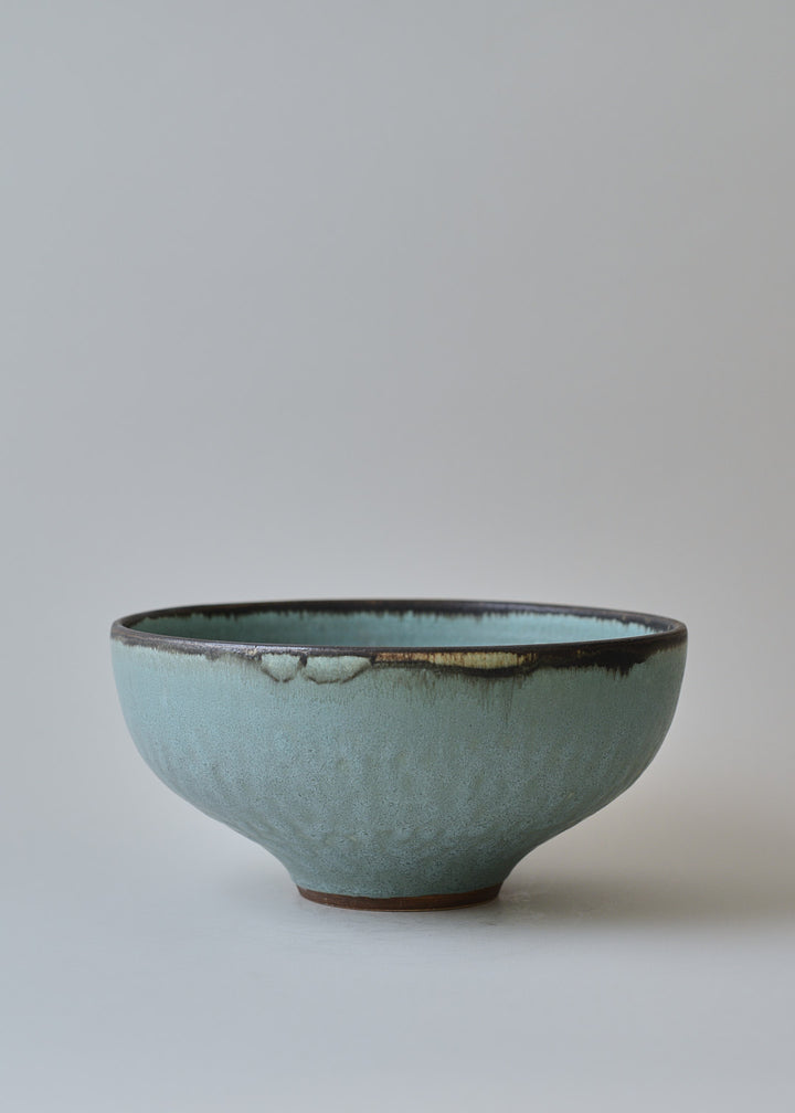 Lucy Series Bowl in Bronzed Jade - Victoria Morris Pottery