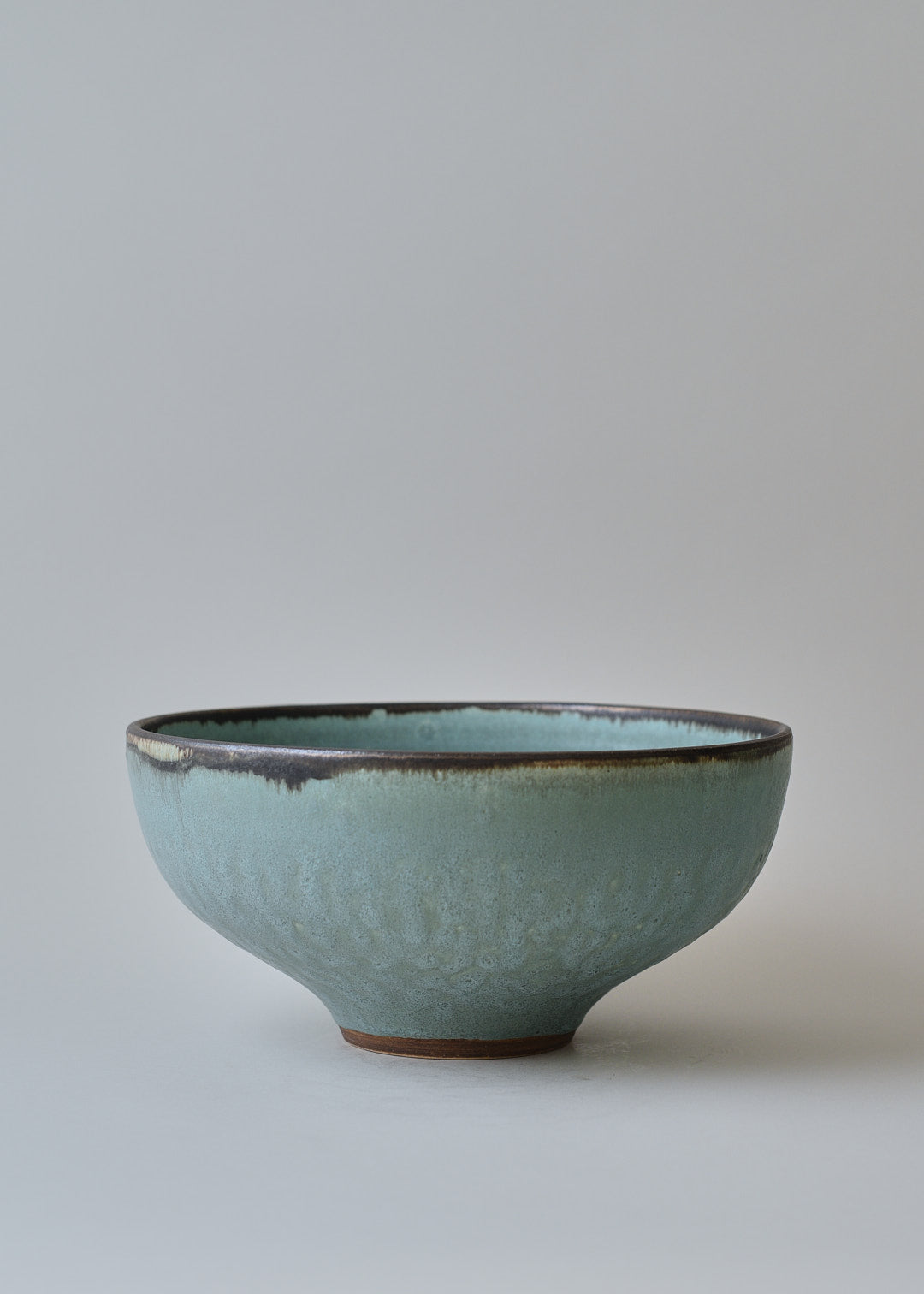 Lucy Series Bowl in Bronzed Jade - Victoria Morris Pottery