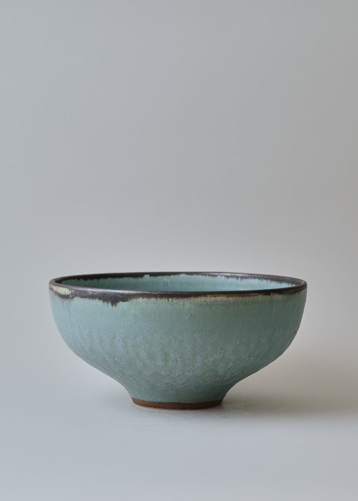 Lucy Series Bowl in Bronzed Jade - Victoria Morris Pottery