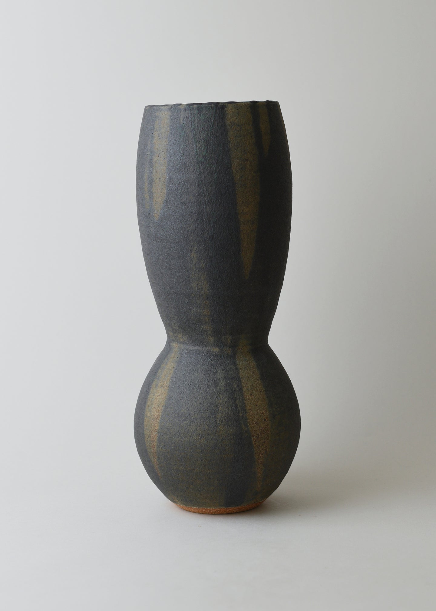 Large Deco Vase in Lichen - Victoria Morris Pottery