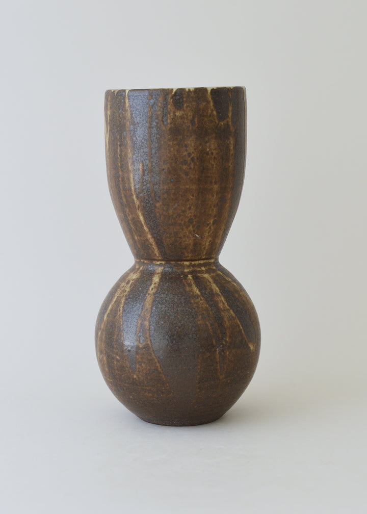 Deco Vase in Live Oak - Victoria Morris Pottery