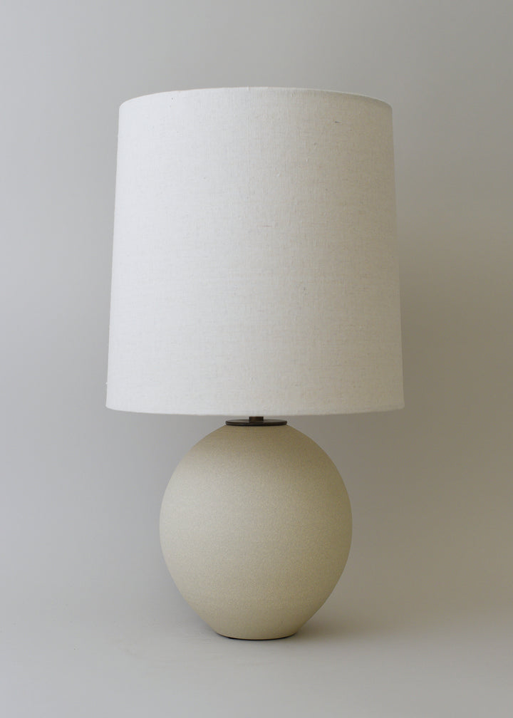 Small Orb Lamp in Chalk - Victoria Morris Pottery