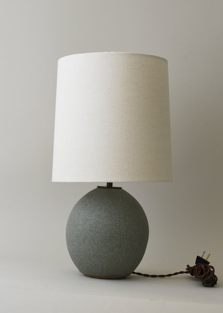 Small Orb Lamp in Mineral - Victoria Morris Pottery