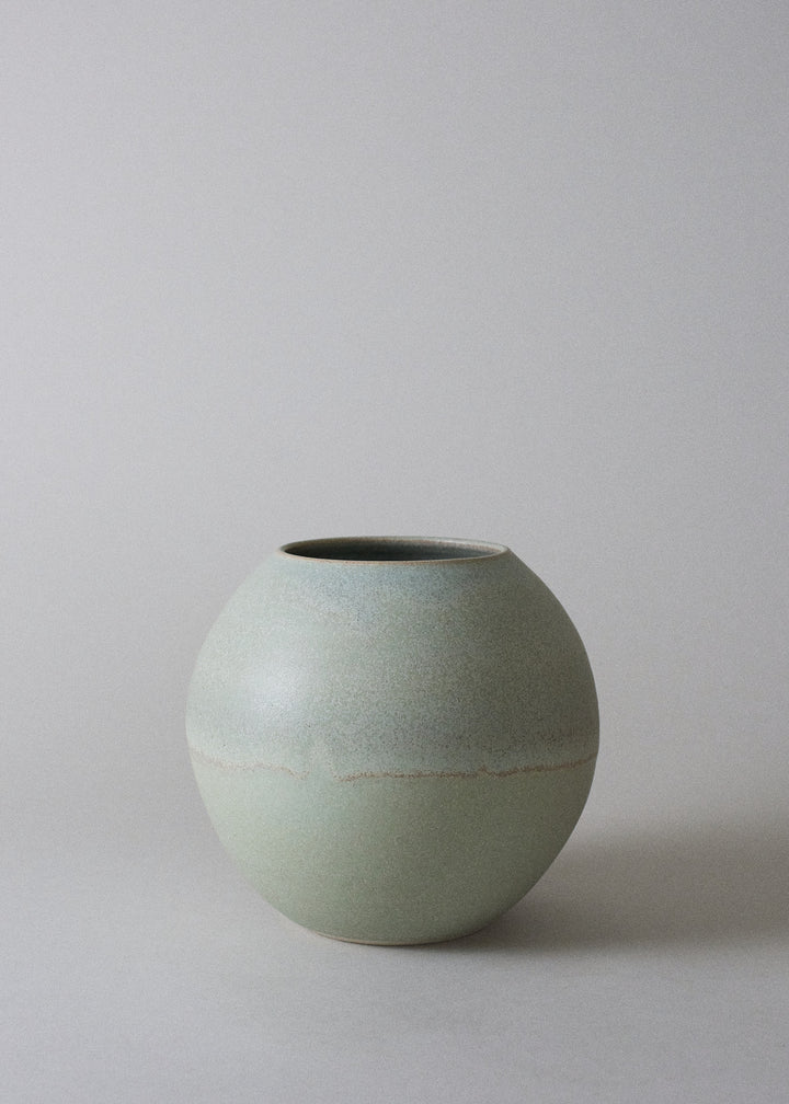 Orb Vase in Mineral - Victoria Morris Pottery