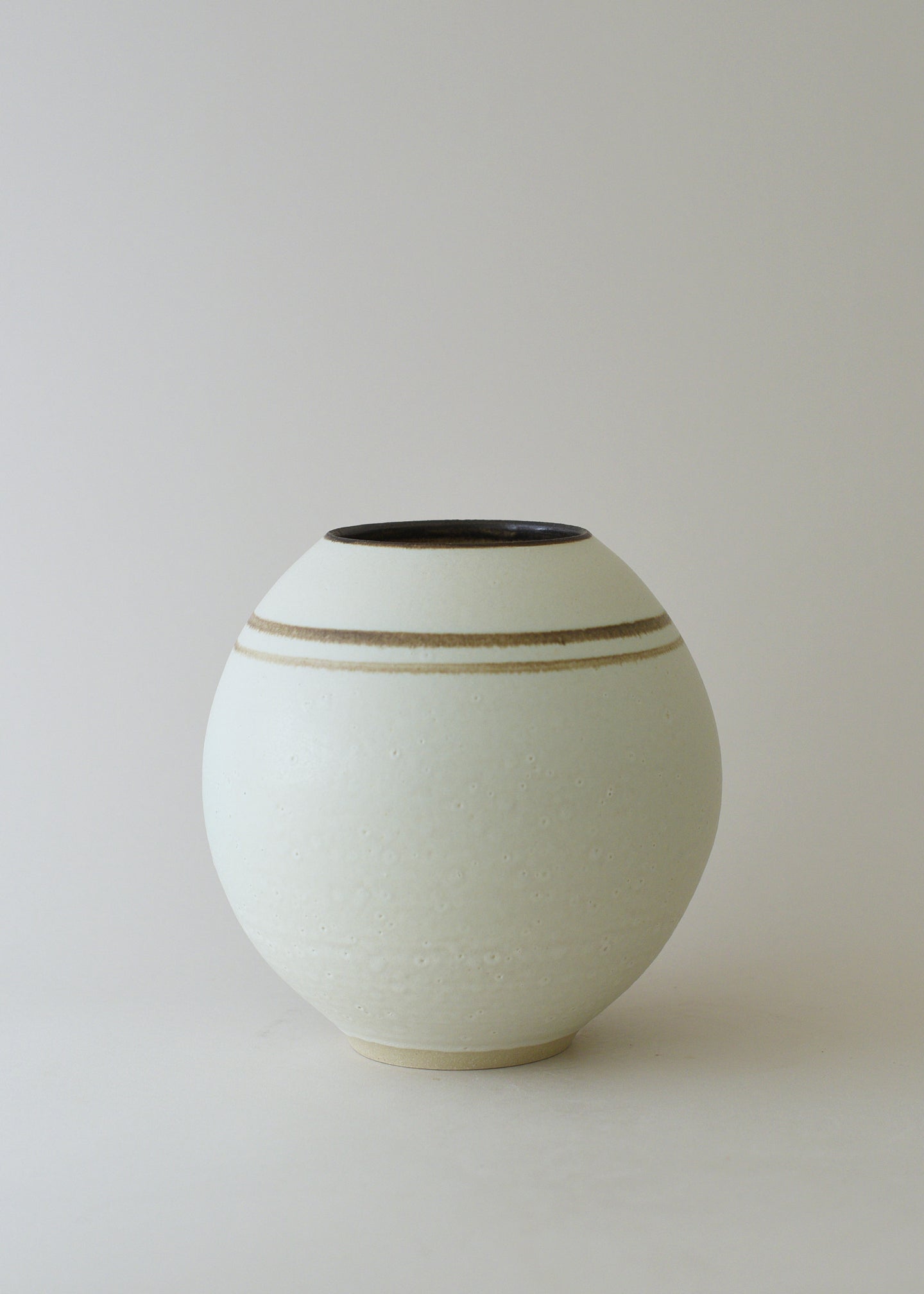Orb Vase in Bronzed Birch - Victoria Morris Pottery