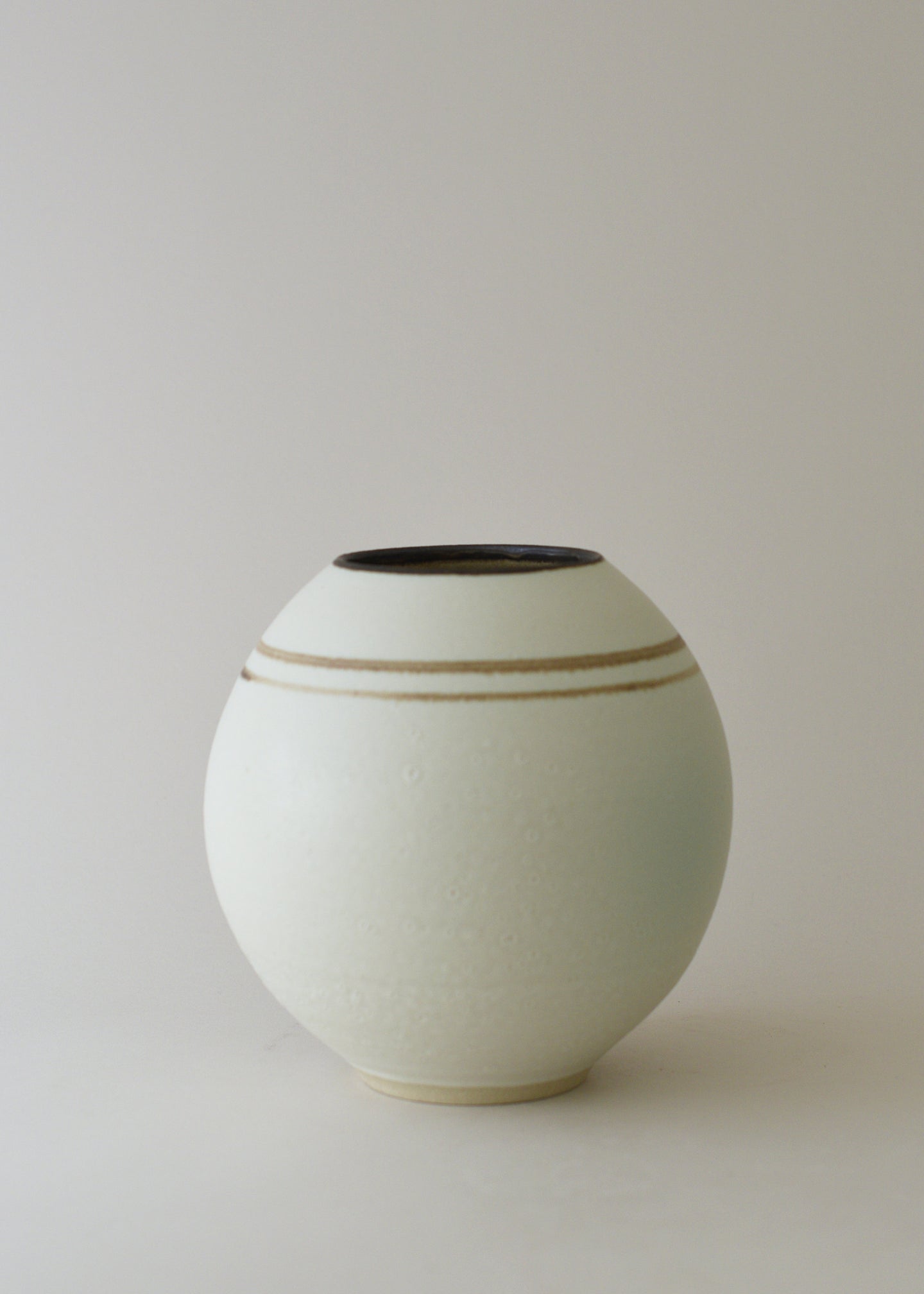 Orb Vase in Bronzed Birch - Victoria Morris Pottery