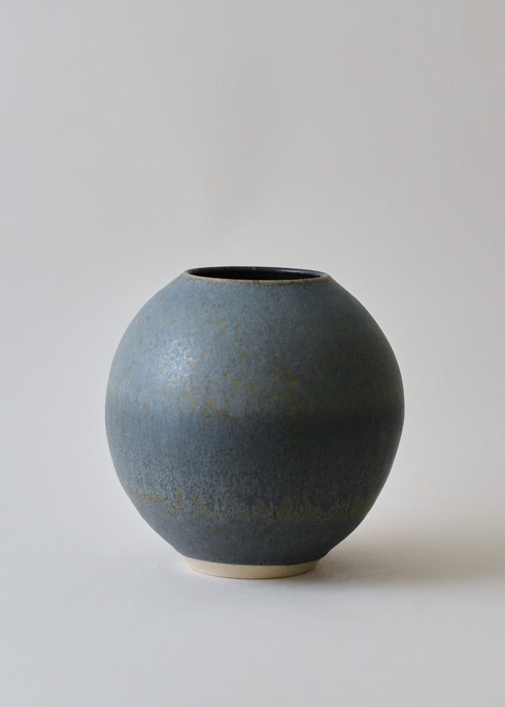 Orb Vase in Lake Blue - Victoria Morris Pottery