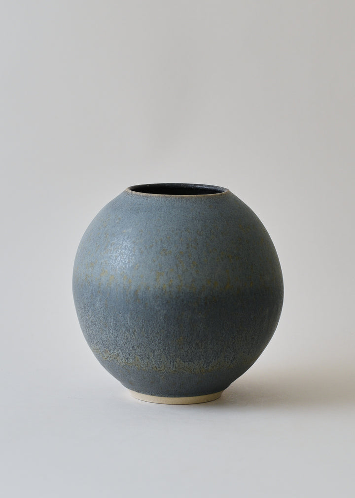 Orb Vase in Lake Blue - Victoria Morris Pottery