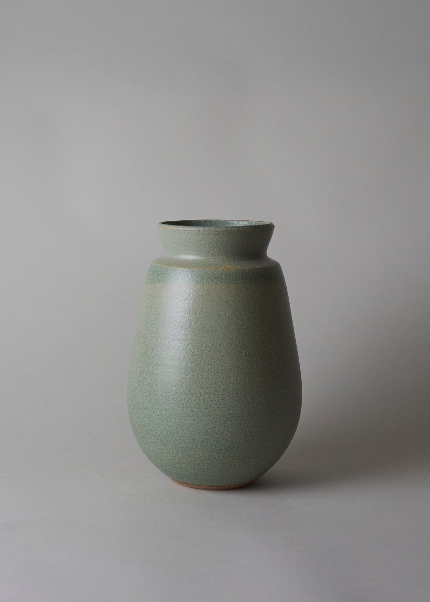 Poppy Series Vase in Copper Green - Victoria Morris Pottery