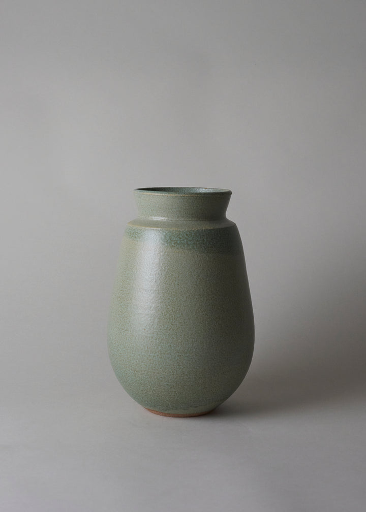 Poppy Series Vase in Copper Green - Victoria Morris Pottery