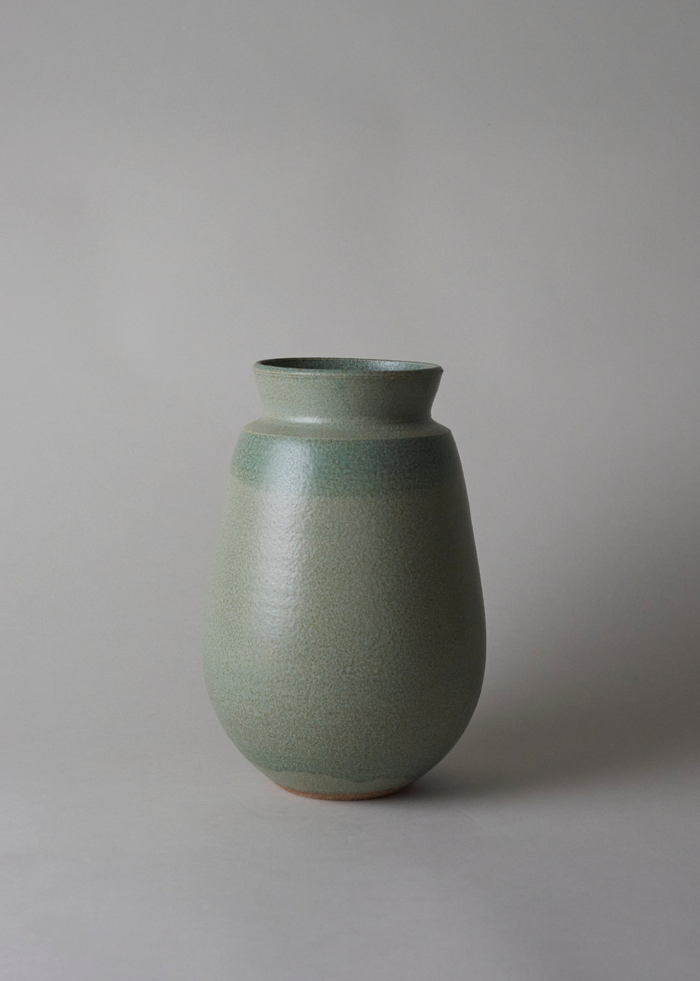 Poppy Series Vase in Copper Green - Victoria Morris Pottery