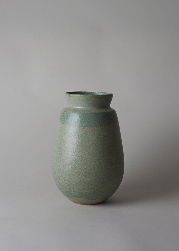 Poppy Series Vase in Copper Green - Victoria Morris Pottery