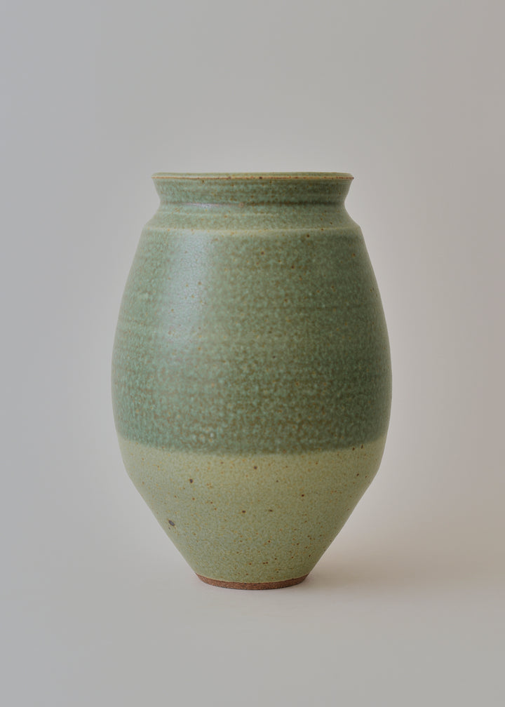 Poppy Series Vase in Copper Green - Victoria Morris Pottery