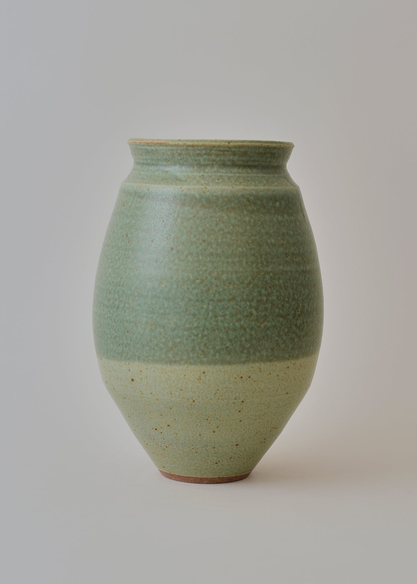 Poppy Series Vase in Copper Green - Victoria Morris Pottery