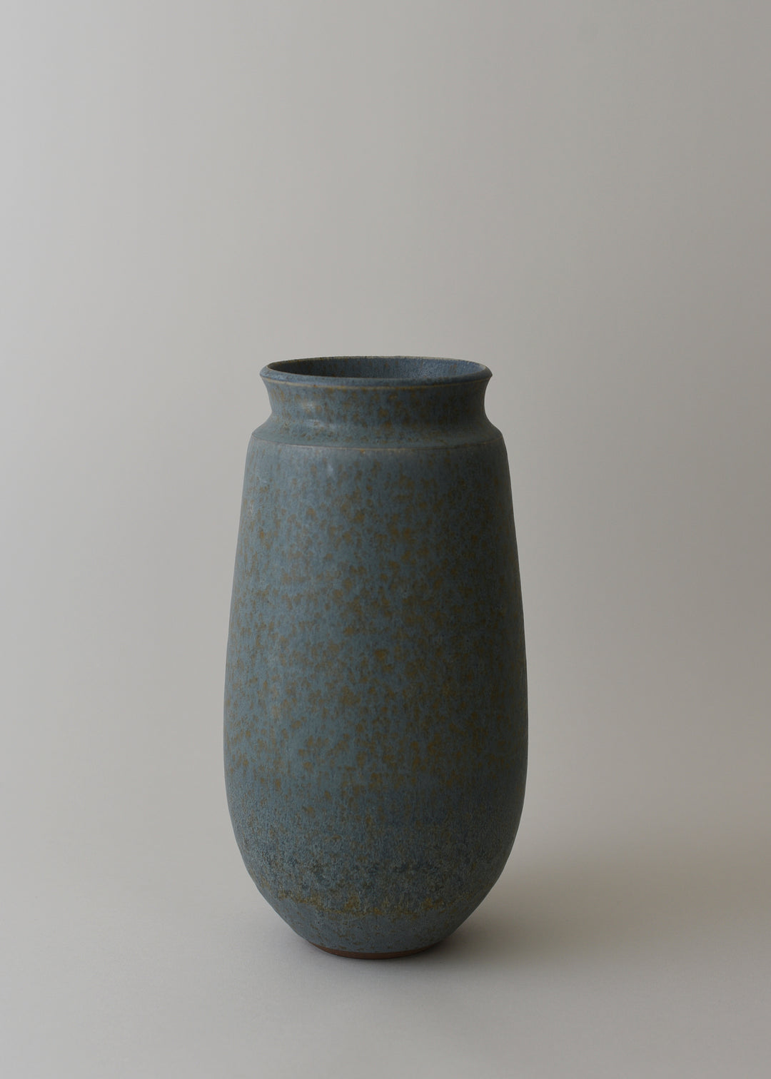 Large Poppy Series Vase in Lake - Victoria Morris Pottery