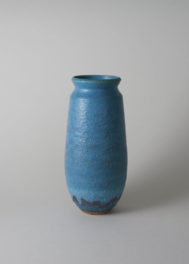 Poppy Series Vase in Turquoise - Limited Edition - Victoria Morris Pottery