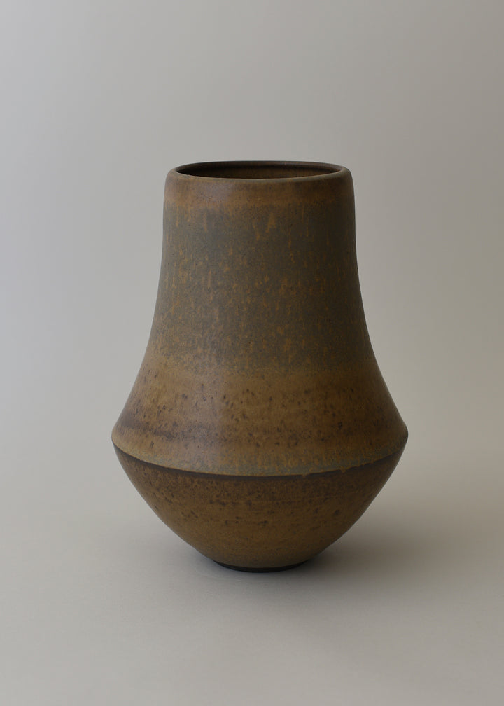Tall Pueblo Vase in Hazel - Victoria Morris Pottery
