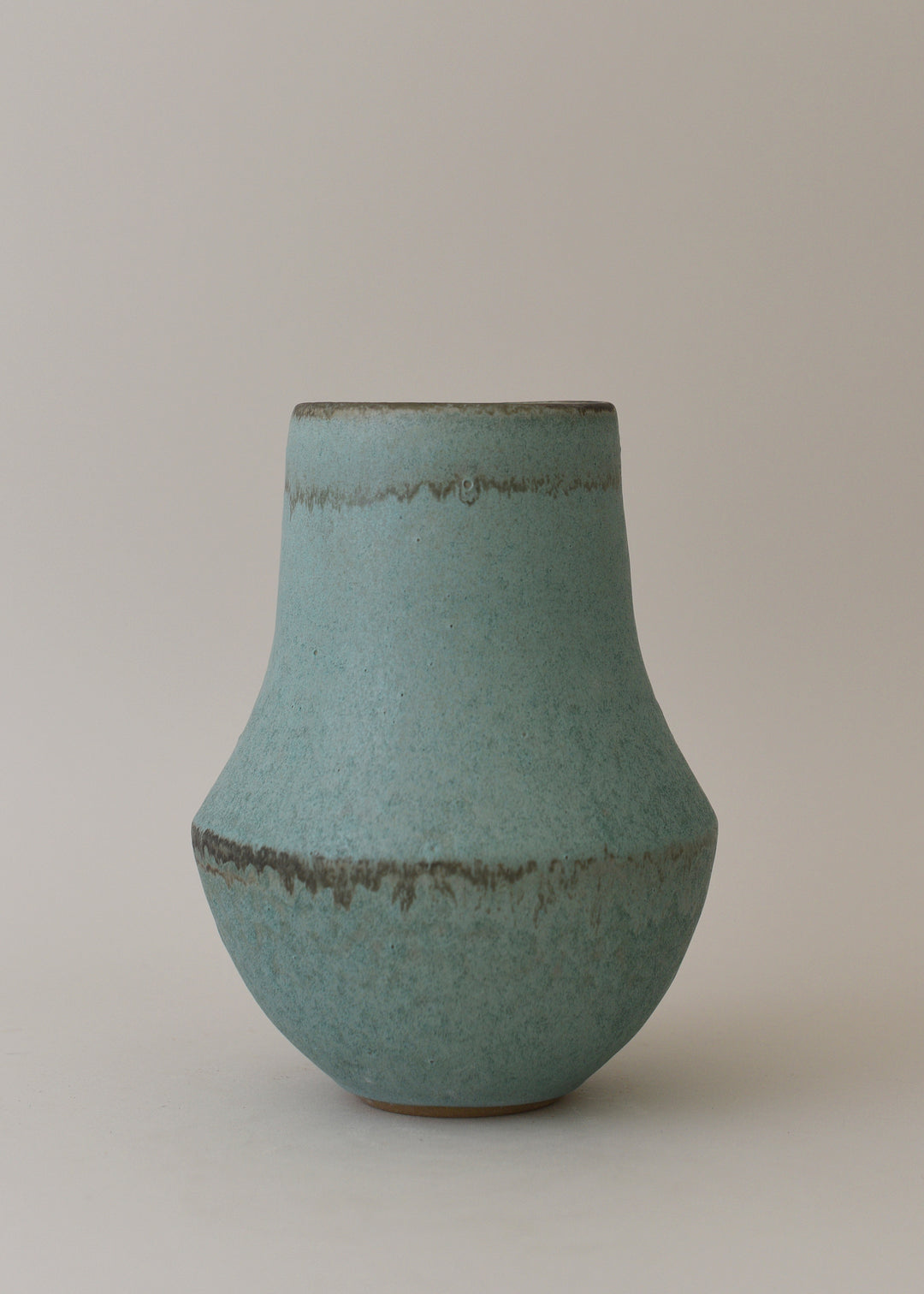 Tall Pueblo Vase in Bronzed Jade - Victoria Morris Pottery