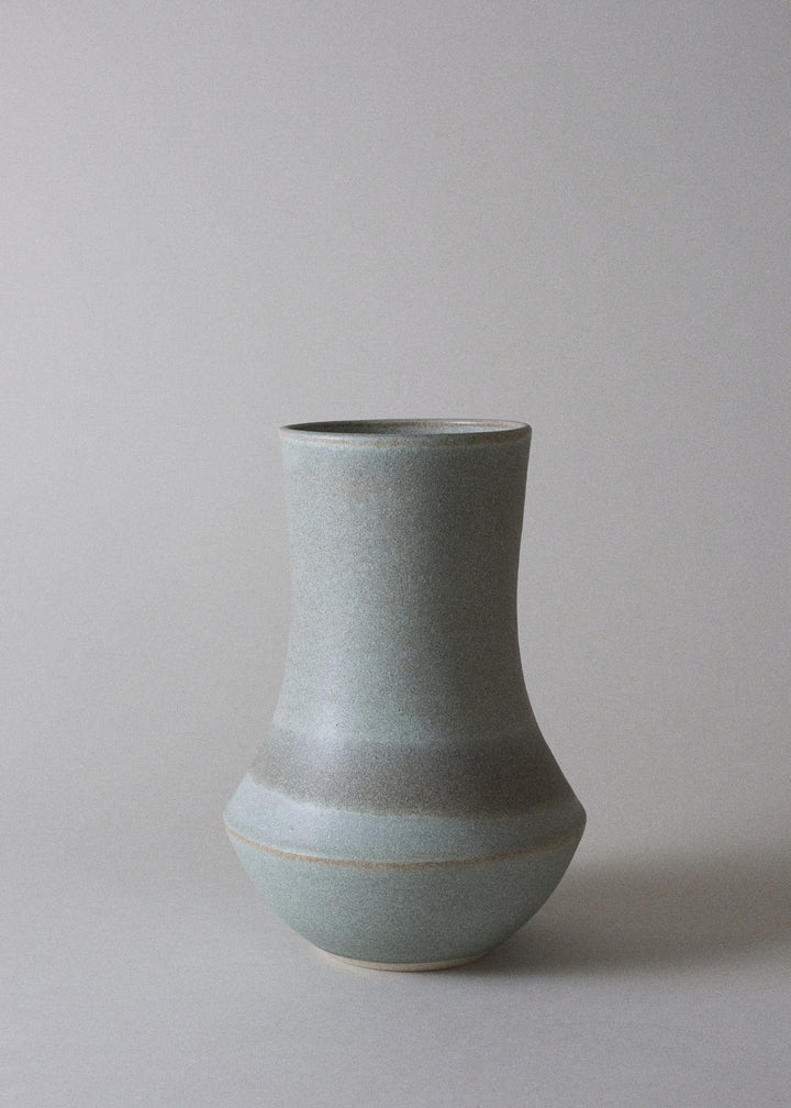 Tall Pueblo Series Vase in Mineral - Victoria Morris Pottery