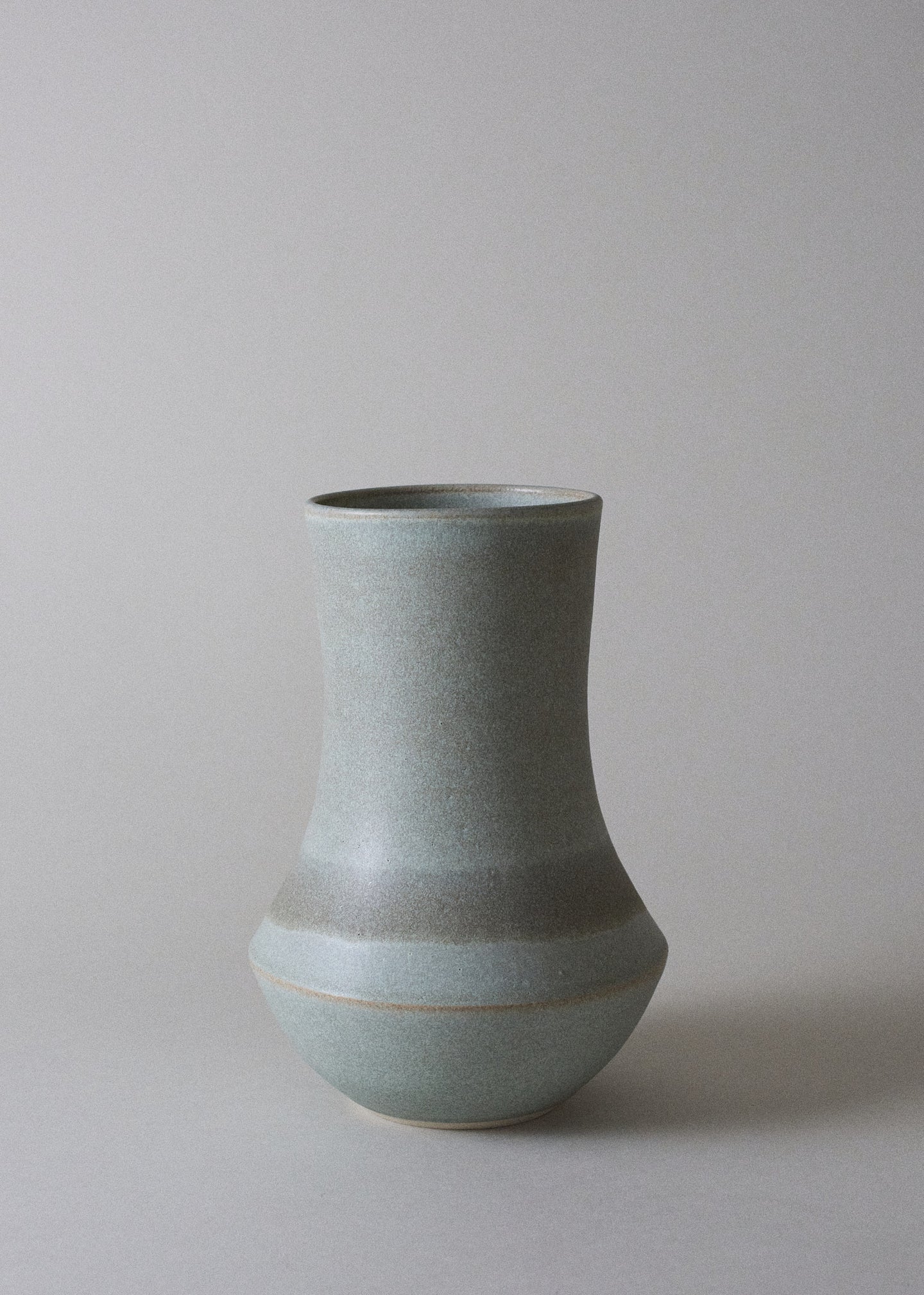 Tall Pueblo Series Vase in Mineral - Victoria Morris Pottery