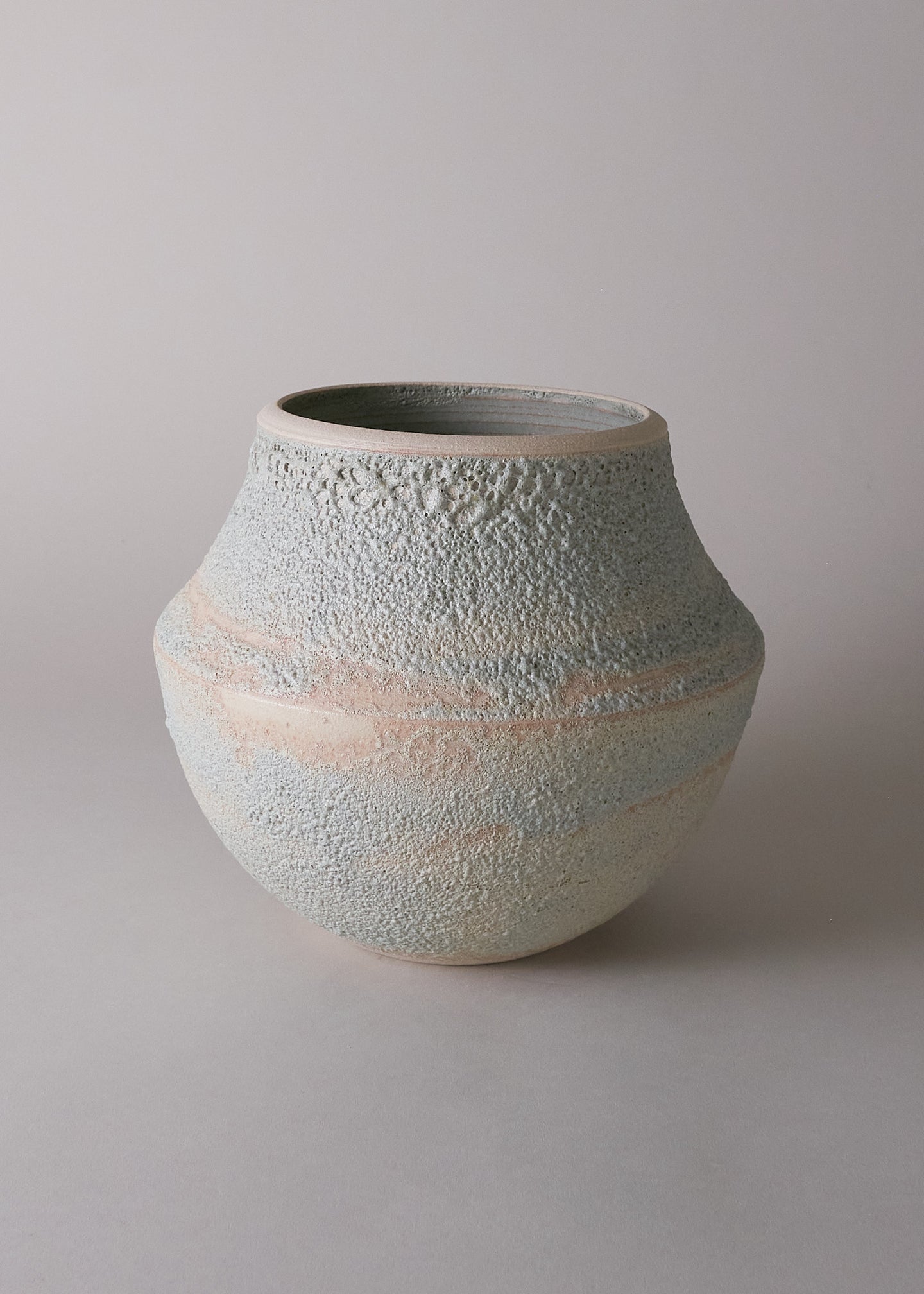 Pueblo Vase in Sea Foam - Victoria Morris Pottery