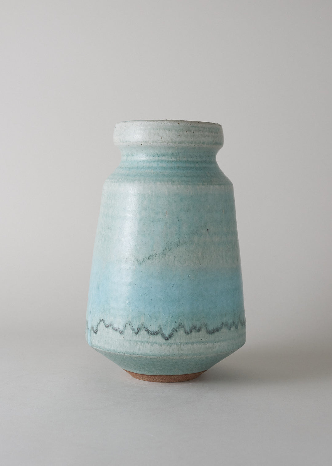 Large Vase No.15 in Cobre Green - Victoria Morris Pottery