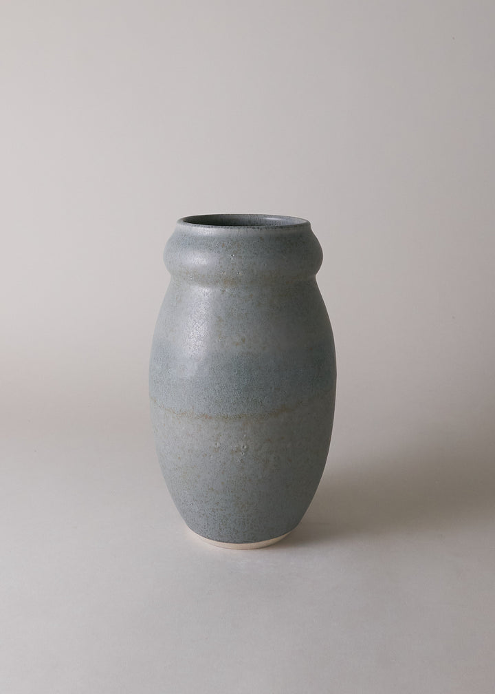 Gourd Vase No.3 in Lake Blue - Victoria Morris Pottery