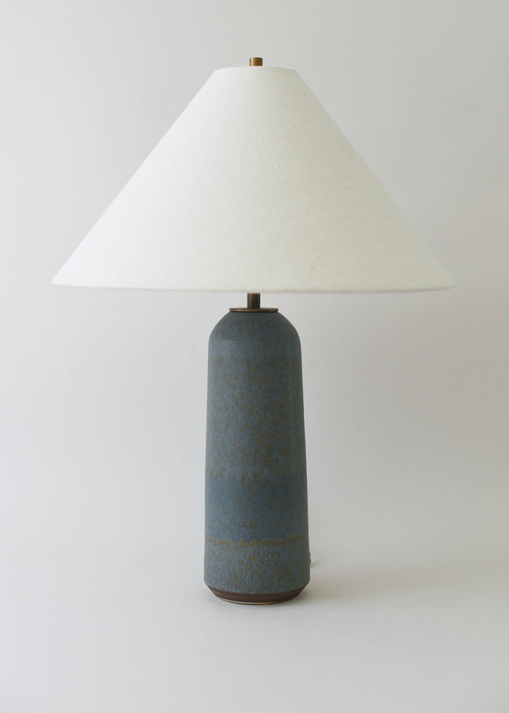 Large Willow Lamp in Lake Blue - Victoria Morris Pottery