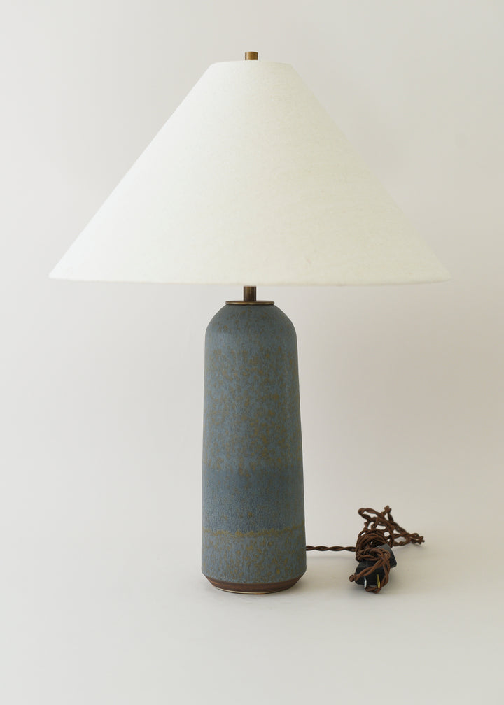 Large Willow Lamp in Lake Blue - Victoria Morris Pottery