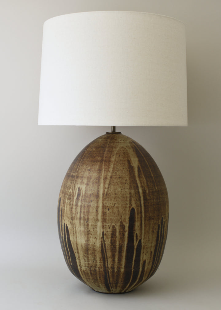 Extra Large Pod Lamp in Live Oak - Victoria Morris Pottery