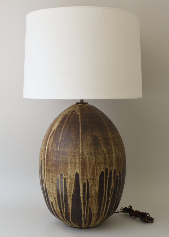 Extra Large Pod Lamp in Live Oak - Victoria Morris Pottery