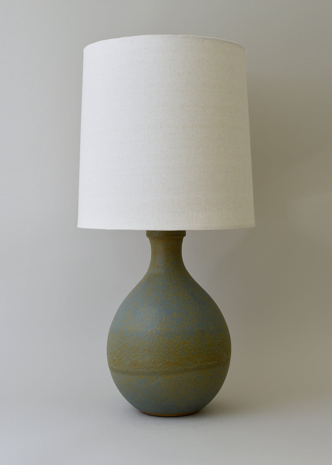Large Iris Lamp in Agate - Victoria Morris Pottery