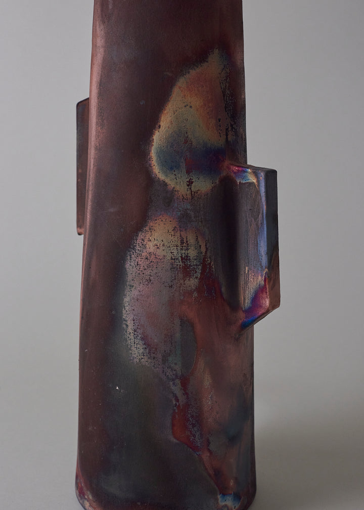 Raku Series Sail Lamp - Victoria Morris Pottery