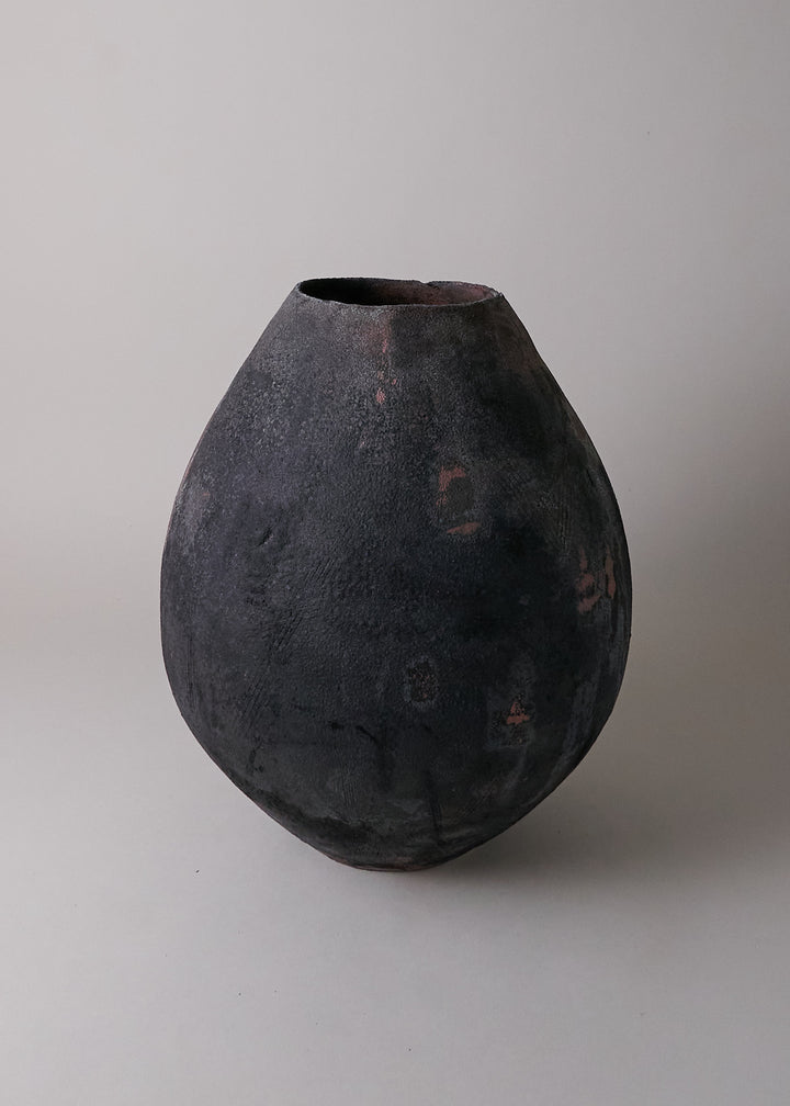 Raku Series Large Vessel No.6 - Victoria Morris Pottery