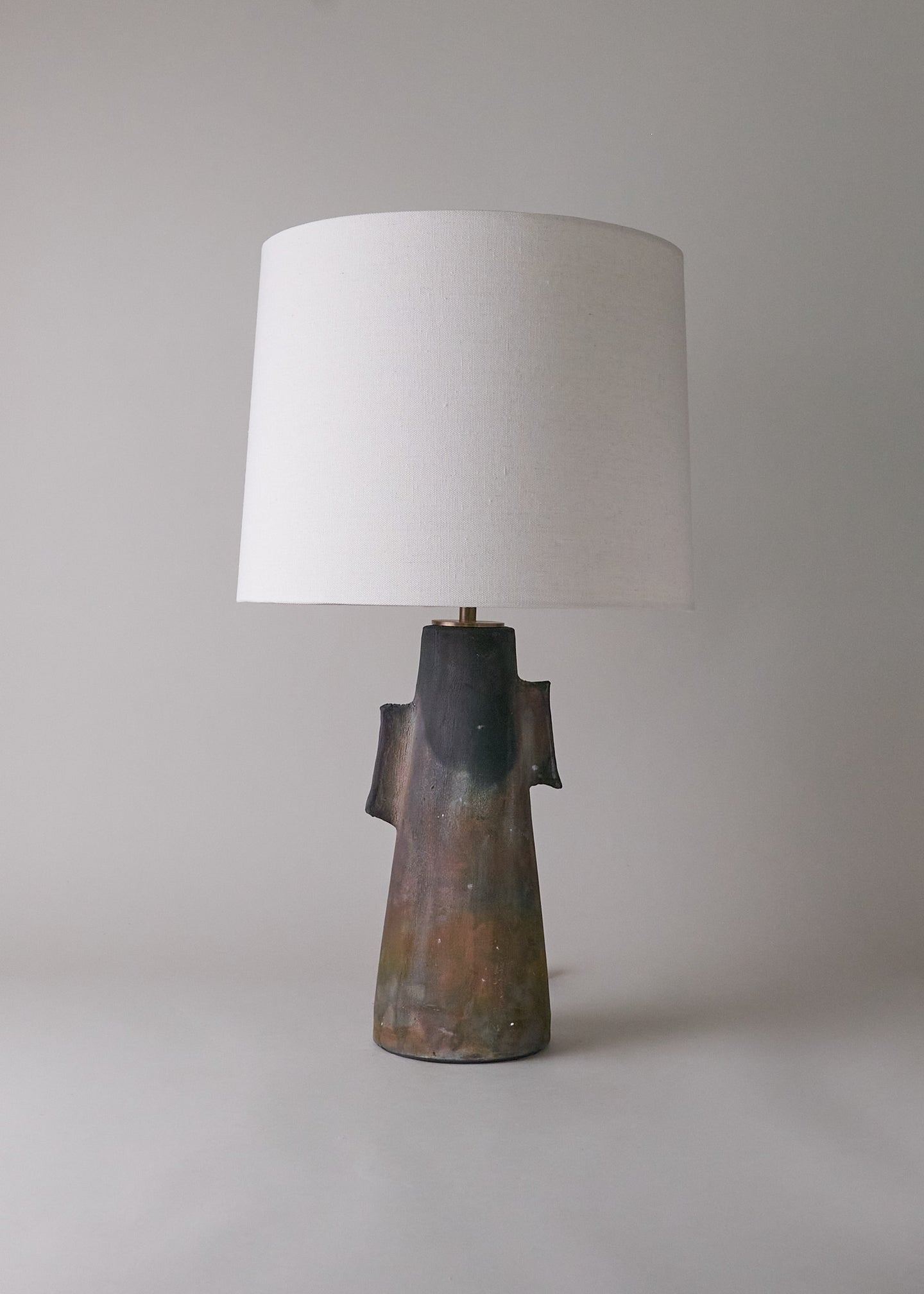 Raku Series Sail Lamp - Victoria Morris Pottery