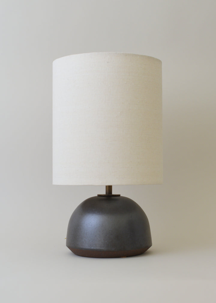 Small Agnes Lamp in Iron Black - Victoria Morris Pottery