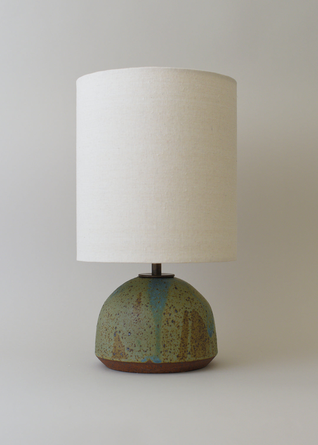 Small Agnes Lamp in Mottled Azure - Victoria Morris Pottery