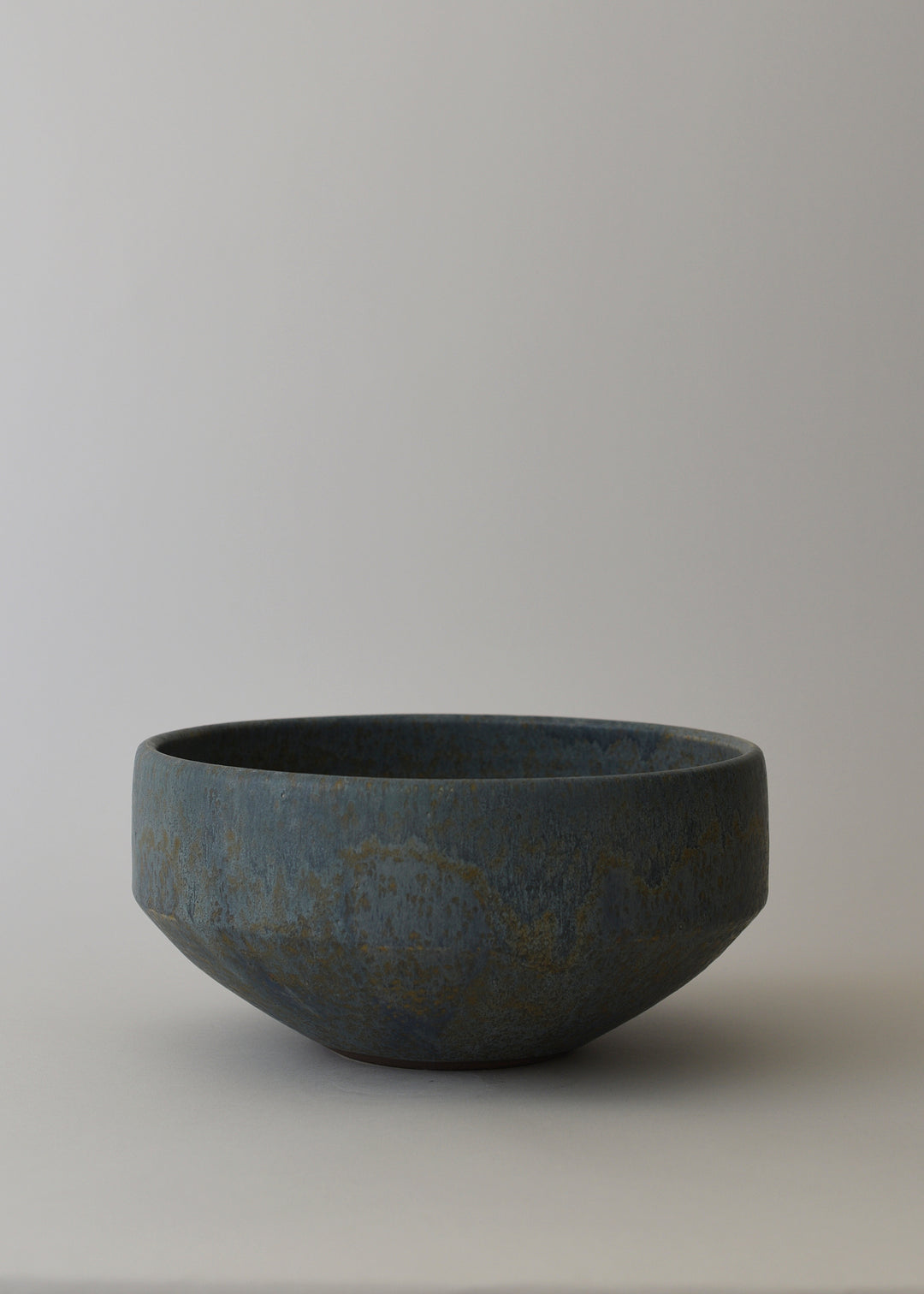 Large Architectural Bowl  in Lake Blue - Victoria Morris Pottery