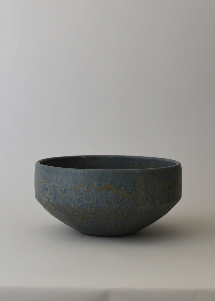 Large Architectural Bowl  in Lake Blue - Victoria Morris Pottery