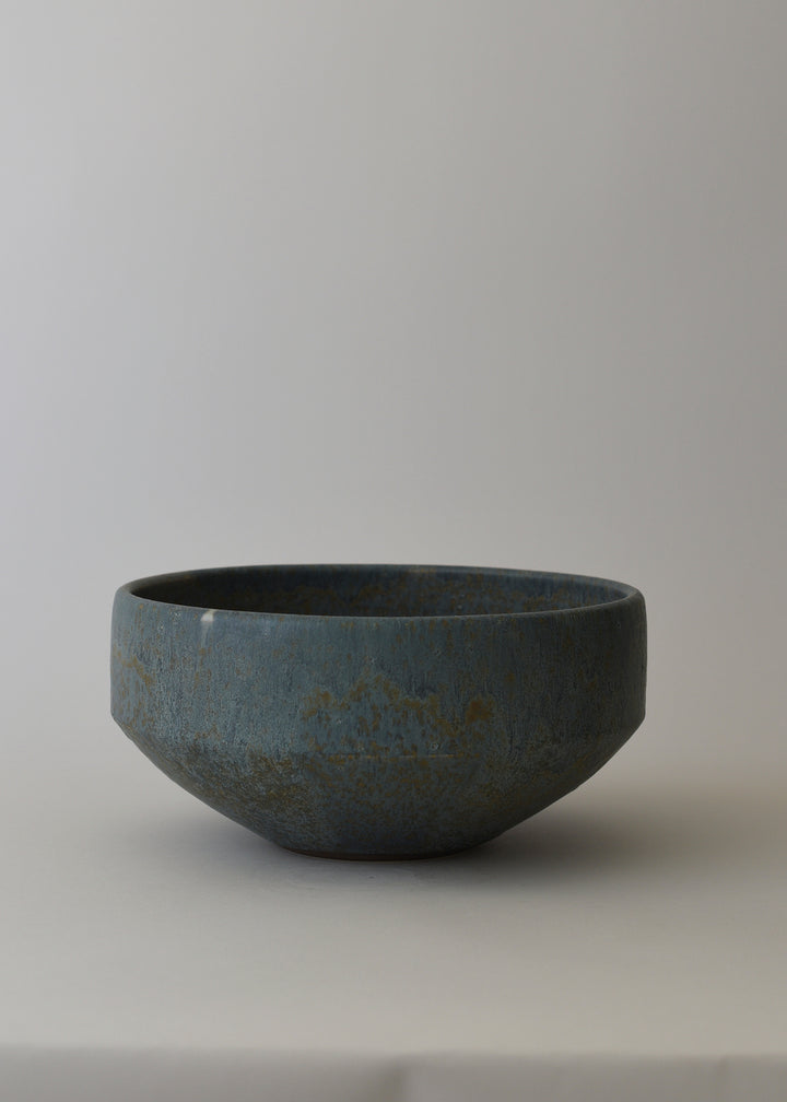 Large Architectural Bowl  in Lake Blue - Victoria Morris Pottery