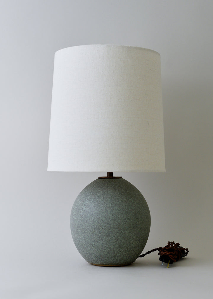 Small Orb Lamp in Mineral - Victoria Morris Pottery