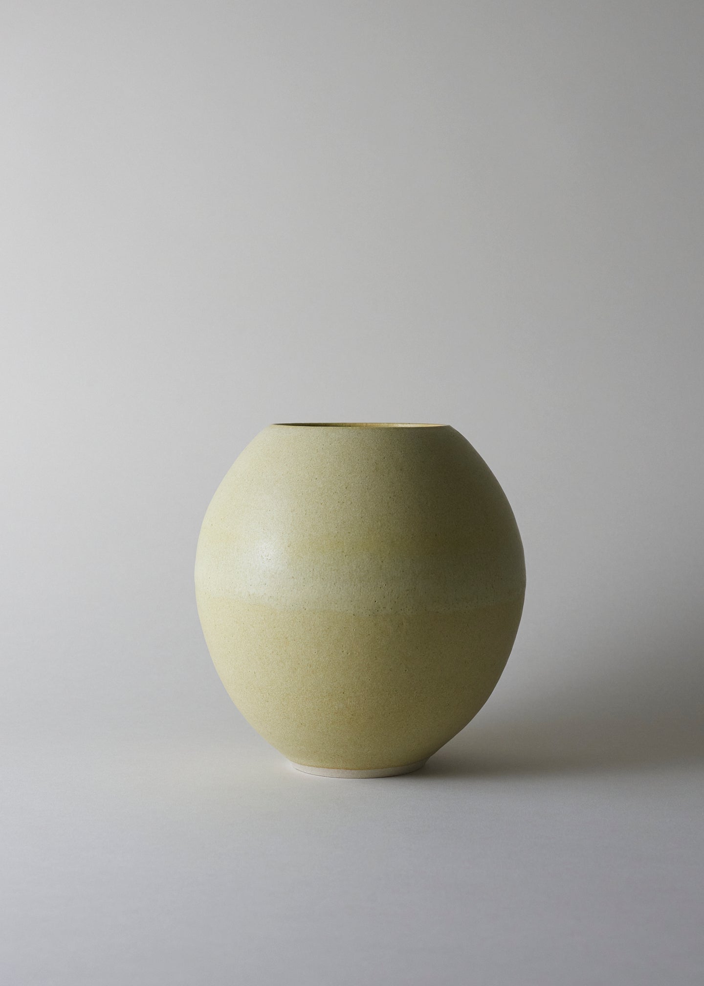 Essential Orb Vase in Ochre - Victoria Morris Pottery
