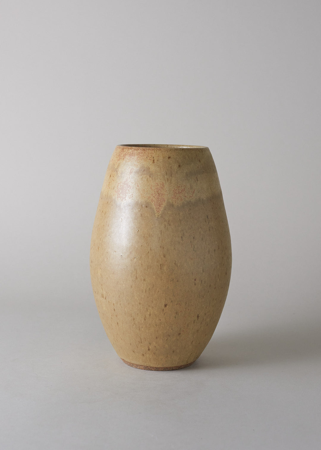Oval Vase in Jasper - Victoria Morris Pottery