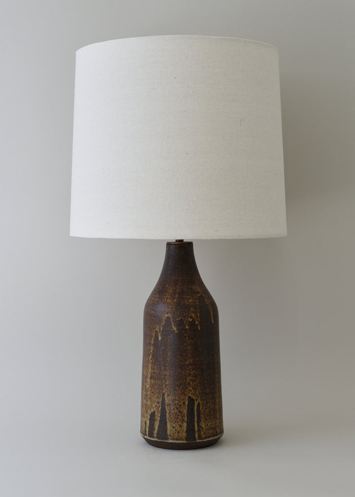 Large Bottle Lamp in Live Oak - Victoria Morris Pottery