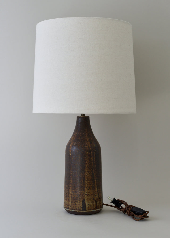 Large Bottle Lamp in Live Oak - Victoria Morris Pottery