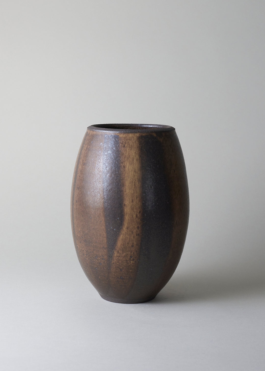 Oval Vase in Live Oak - Victoria Morris Pottery